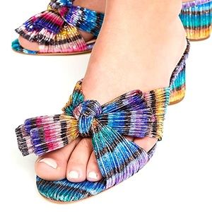 Loeffler Randall Emilia Sandal in Rainbow